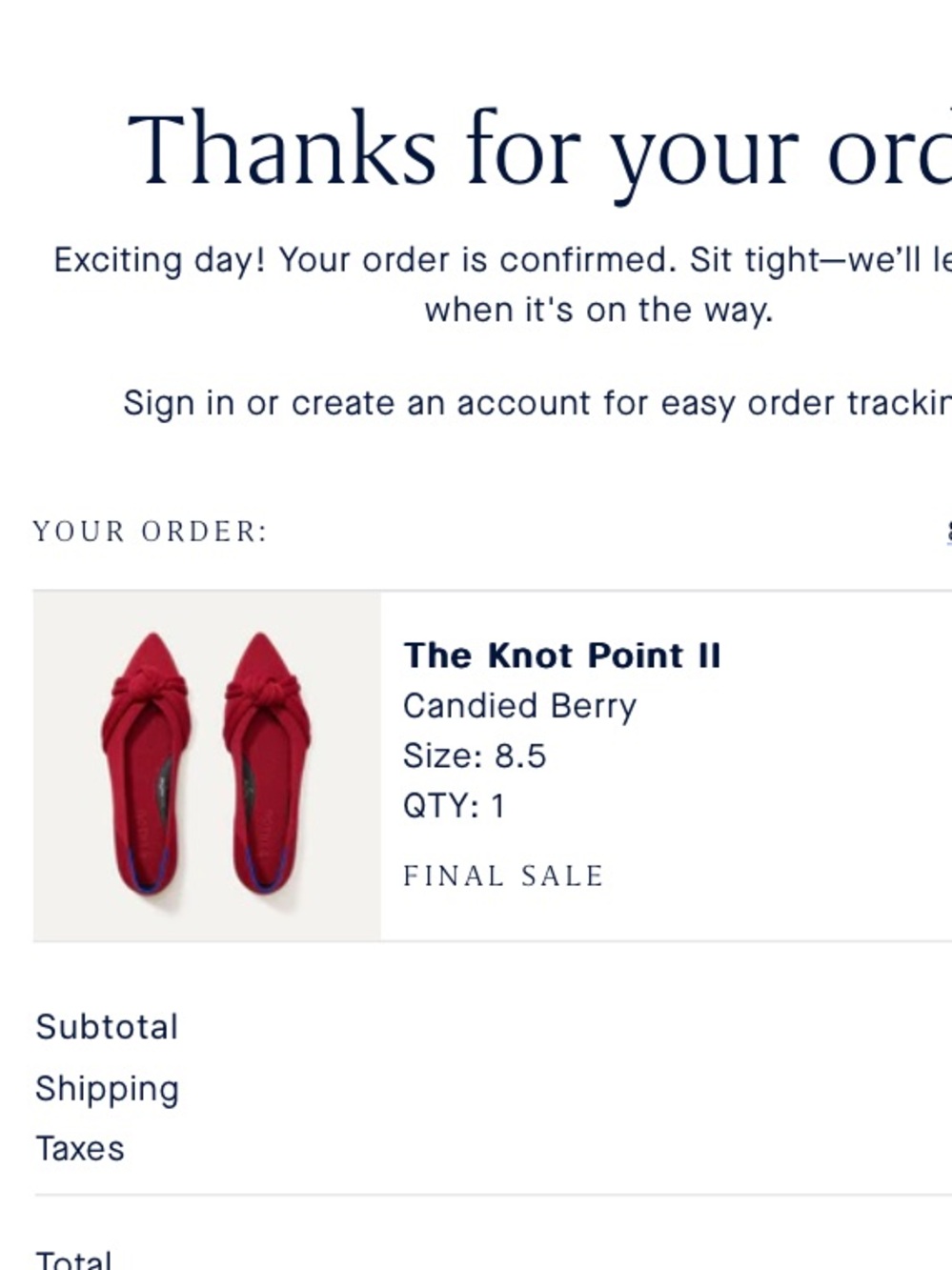 The Knot Point II Knot-Topped Flats in Candied Berry